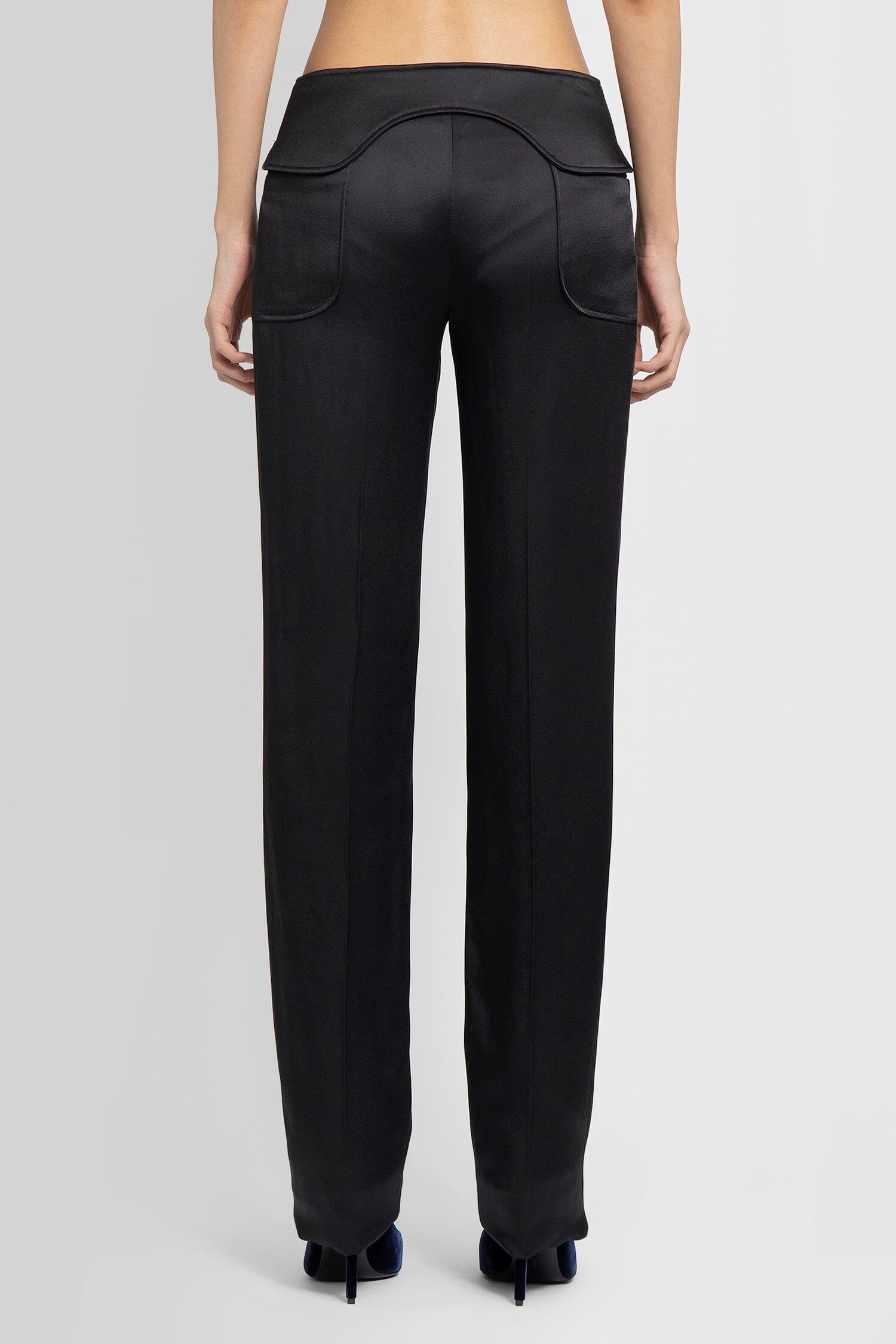 TOM FORD WOMAN BLACK TROUSERS