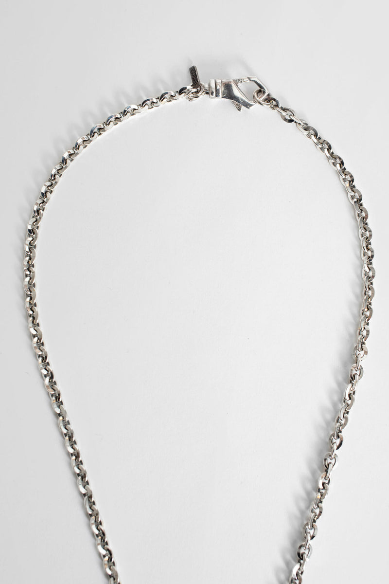 Emanuele Bicocchi Padlock Necklace Silver