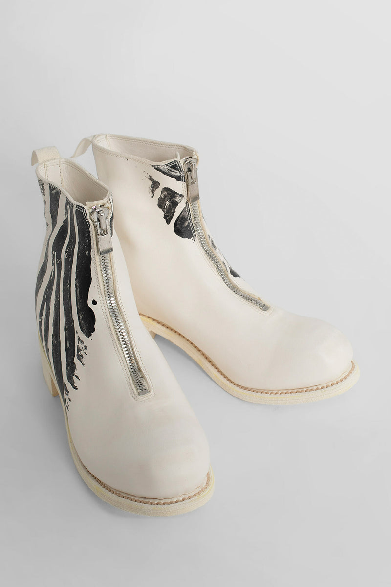 Guidi top boots white