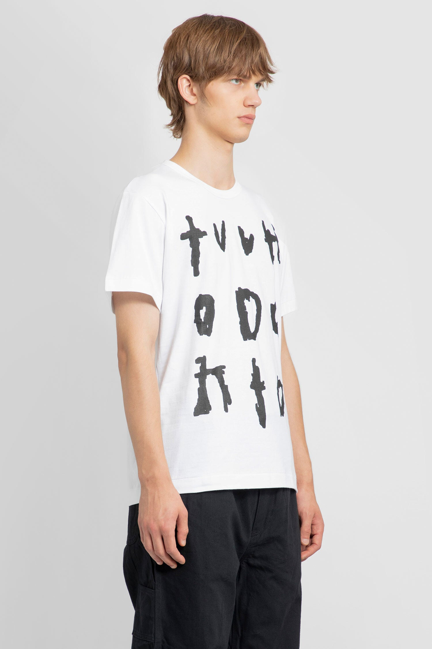 COMME DES GARCONS HOMME PLUS MAN WHITE T-SHIRTS