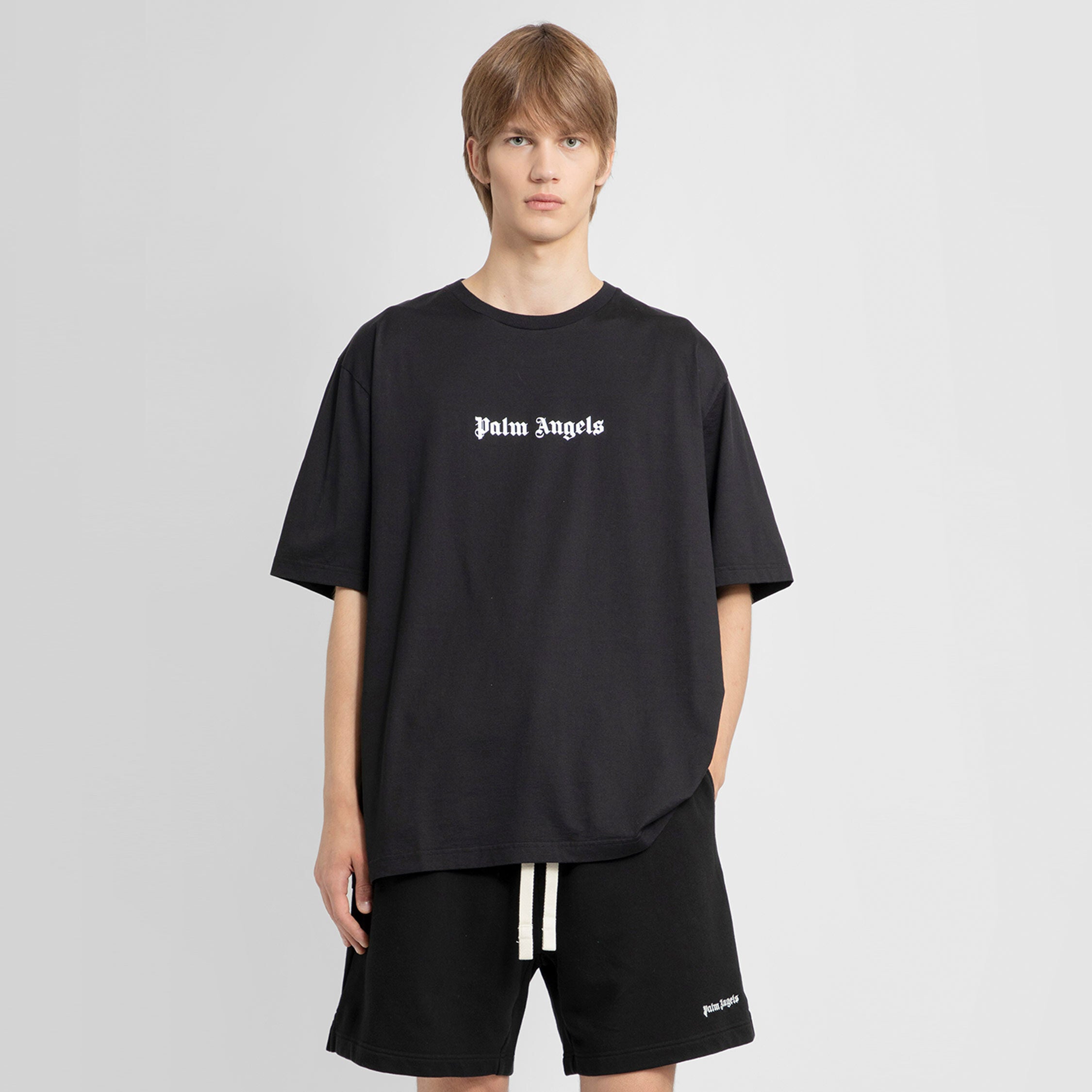 Shop Palm Angels Oversized Classic Logo T-Shirt