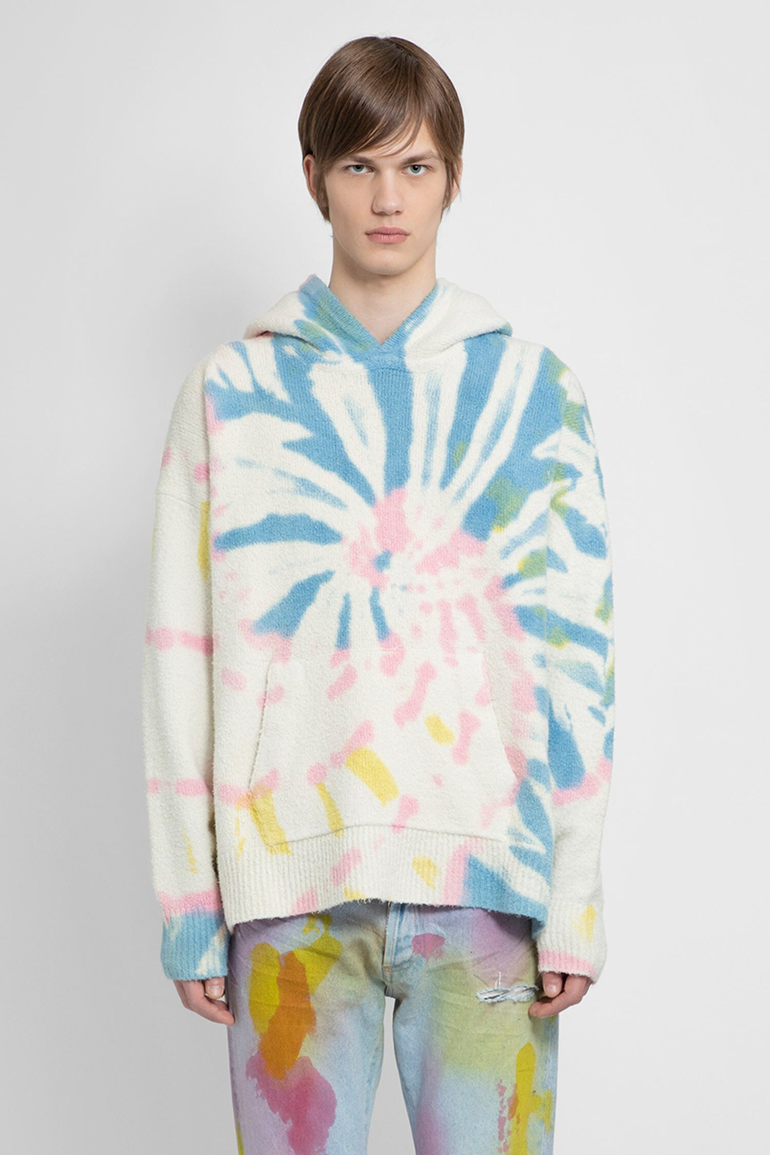 PALM ANGELS MAN MULTICOLOR KNITWEAR