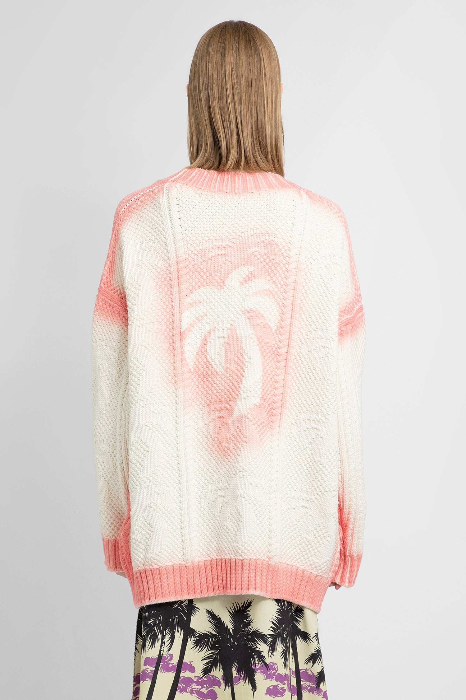 PALM ANGELS WOMAN MULTICOLOR KNITWEAR