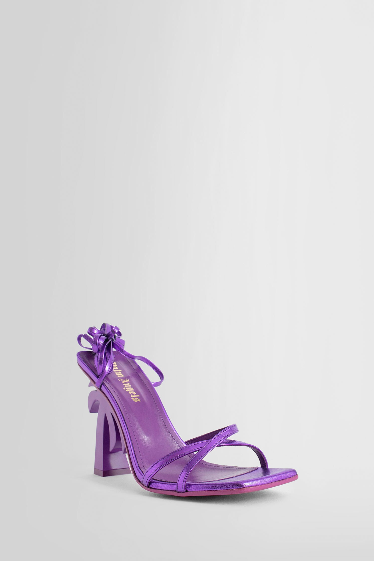 PALM ANGELS WOMAN PURPLE SANDALS & SLIDES