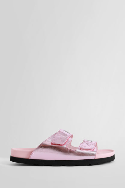 PALM ANGELS WOMAN PINK SANDALS & SLIDES