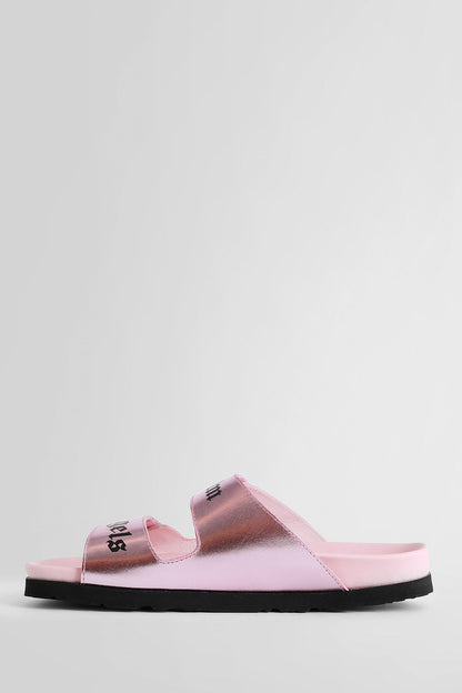 PALM ANGELS WOMAN PINK SANDALS & SLIDES