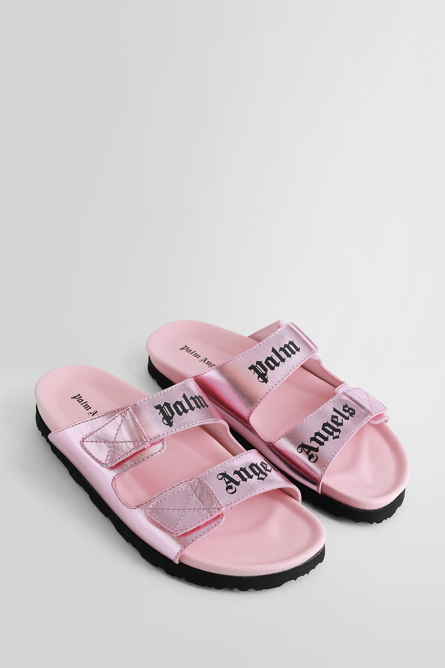 PALM ANGELS WOMAN PINK SANDALS & SLIDES