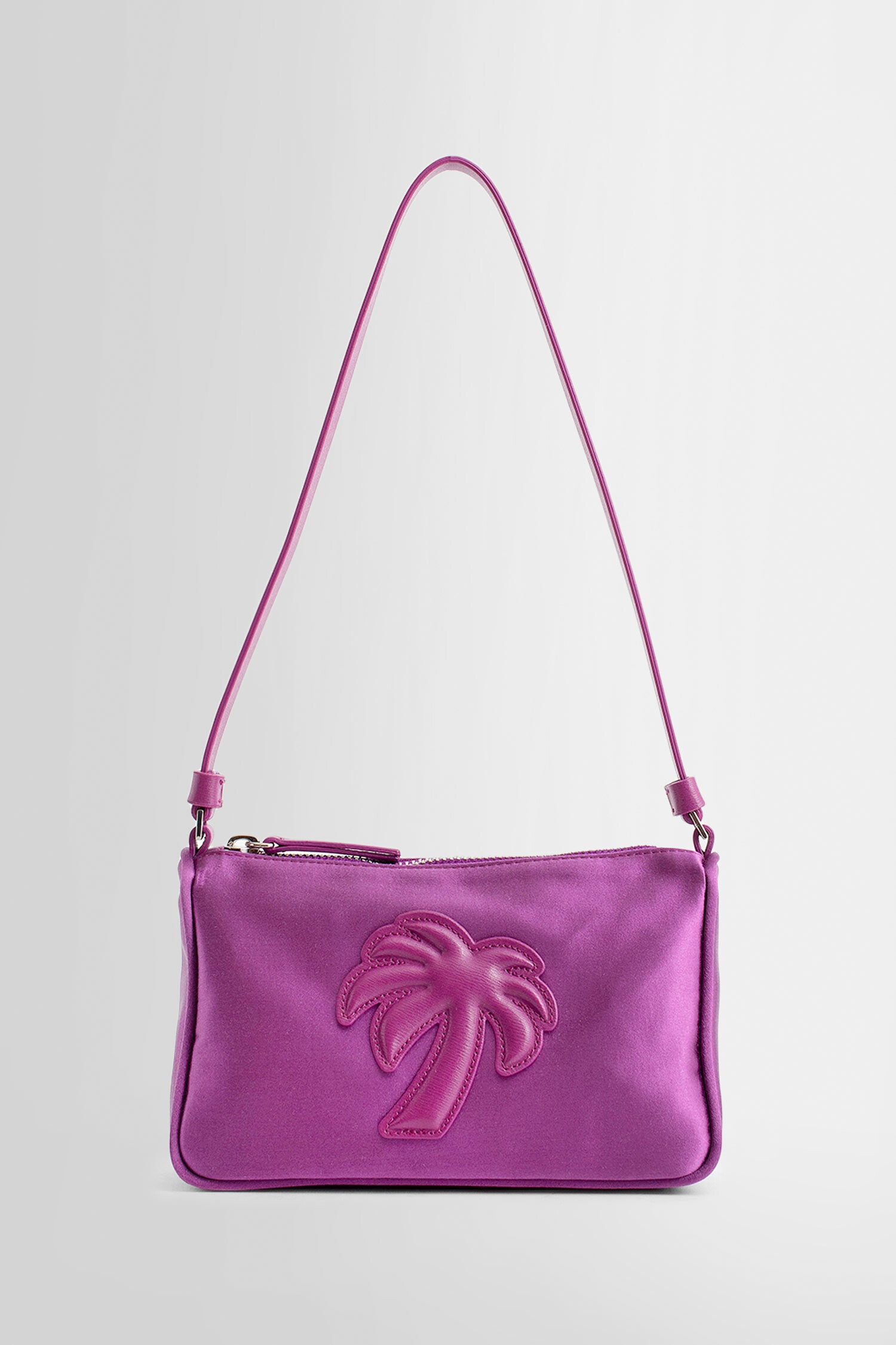 PALM ANGELS WOMAN PURPLE SHOULDER BAGS