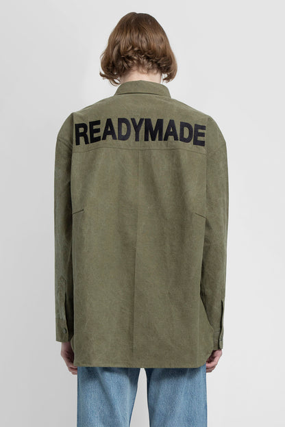 READYMADE MAN GREEN SHIRTS