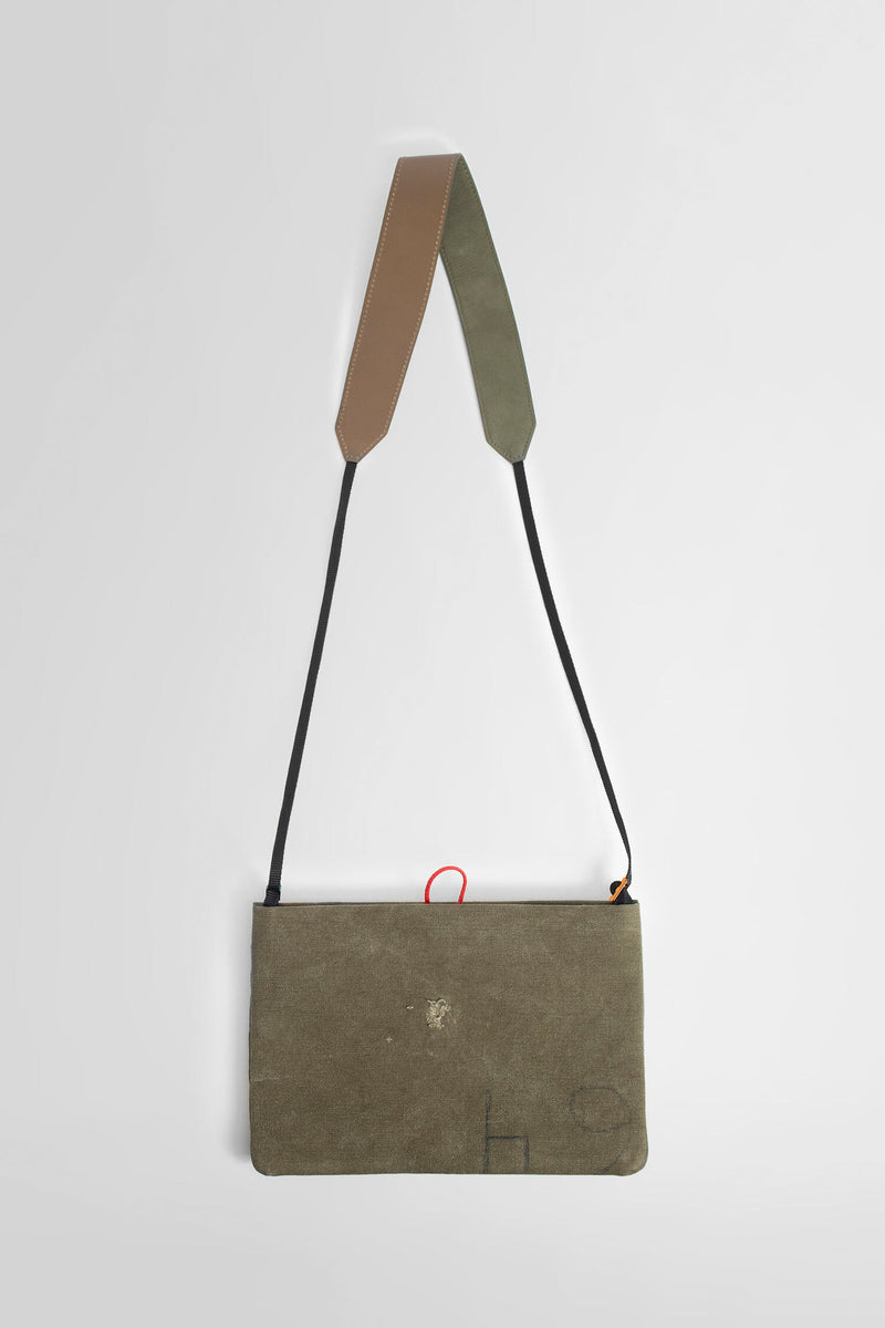 READYMADE UNISEX GREEN SHOULDER BAGS