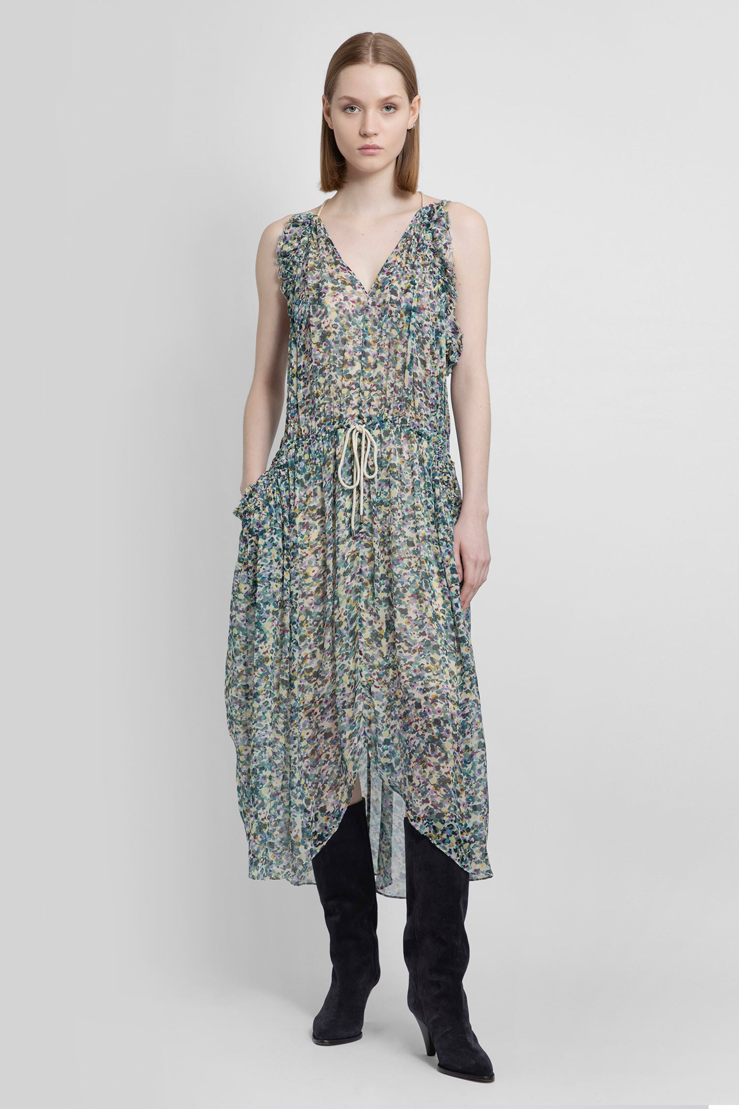 ISABEL MARANT ÉTOILE WOMAN MULTICOLOR DRESSES