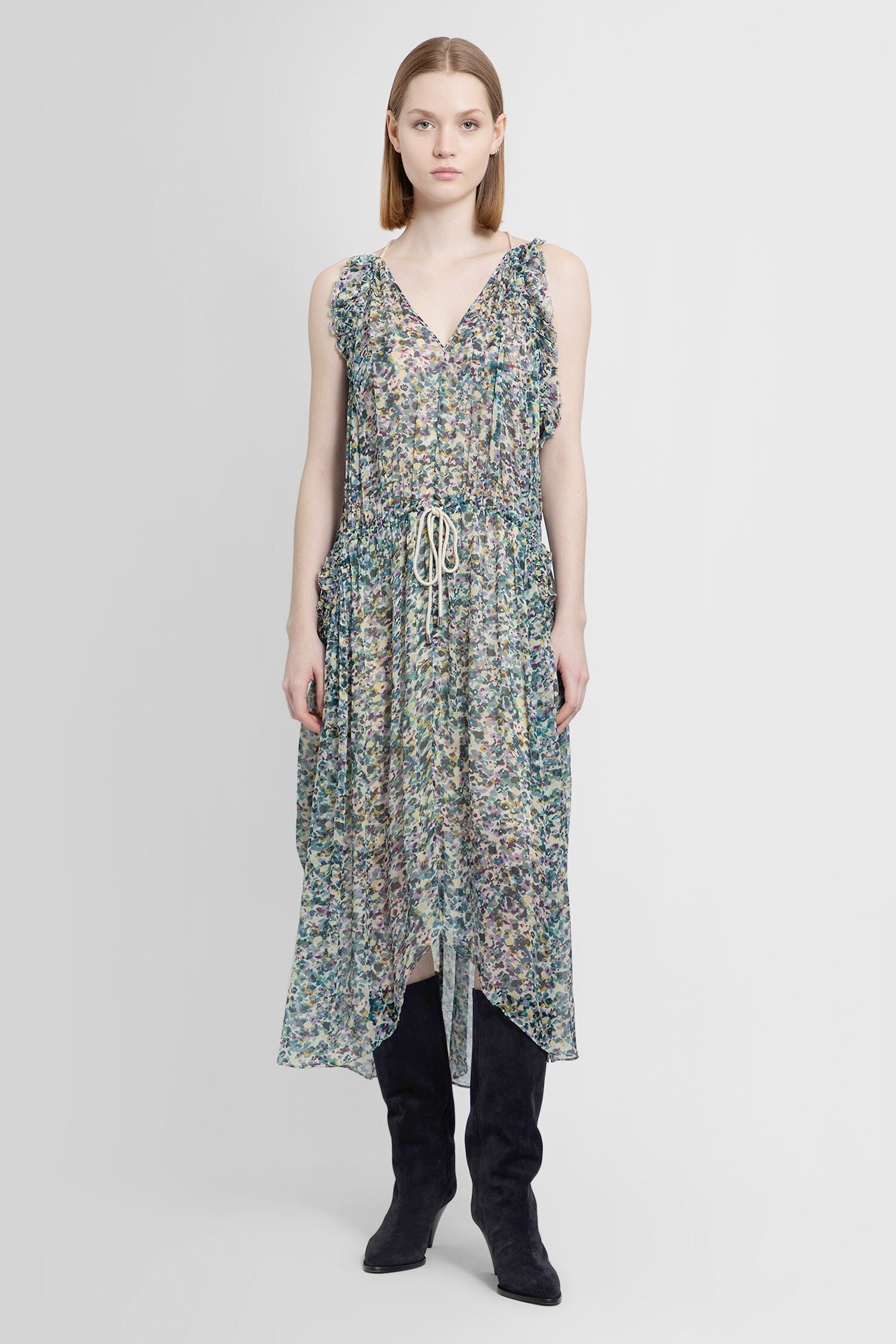 ISABEL MARANT ÉTOILE WOMAN MULTICOLOR DRESSES