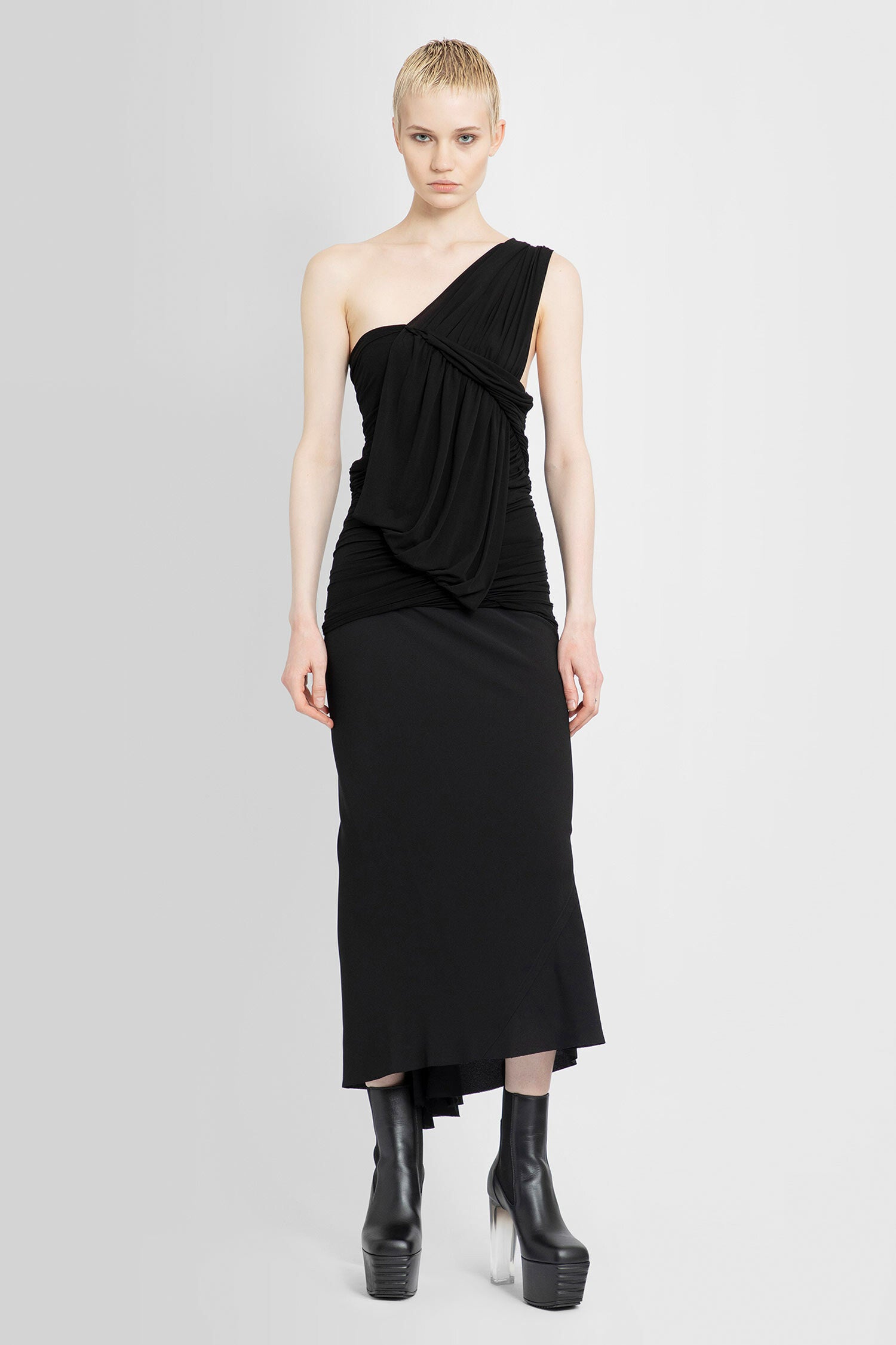 RICK OWENS WOMAN BLACK TOPS