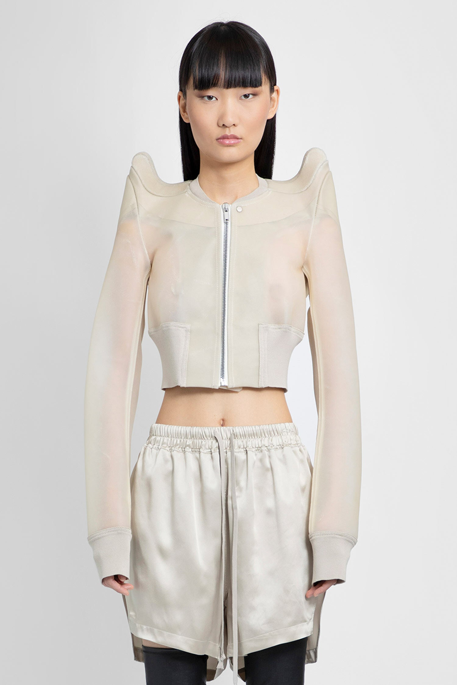 RICK OWENS WOMAN BEIGE JACKETS