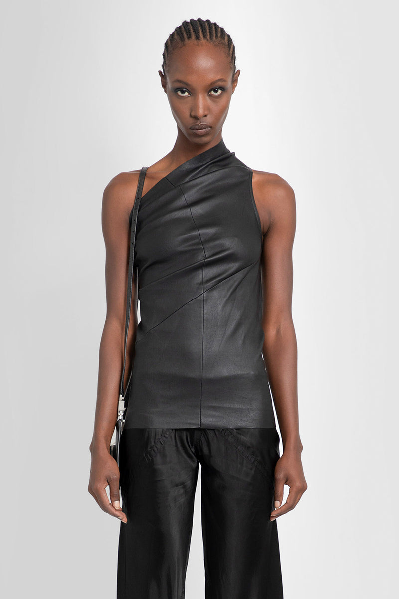 RICK OWENS WOMAN BLACK TOPS