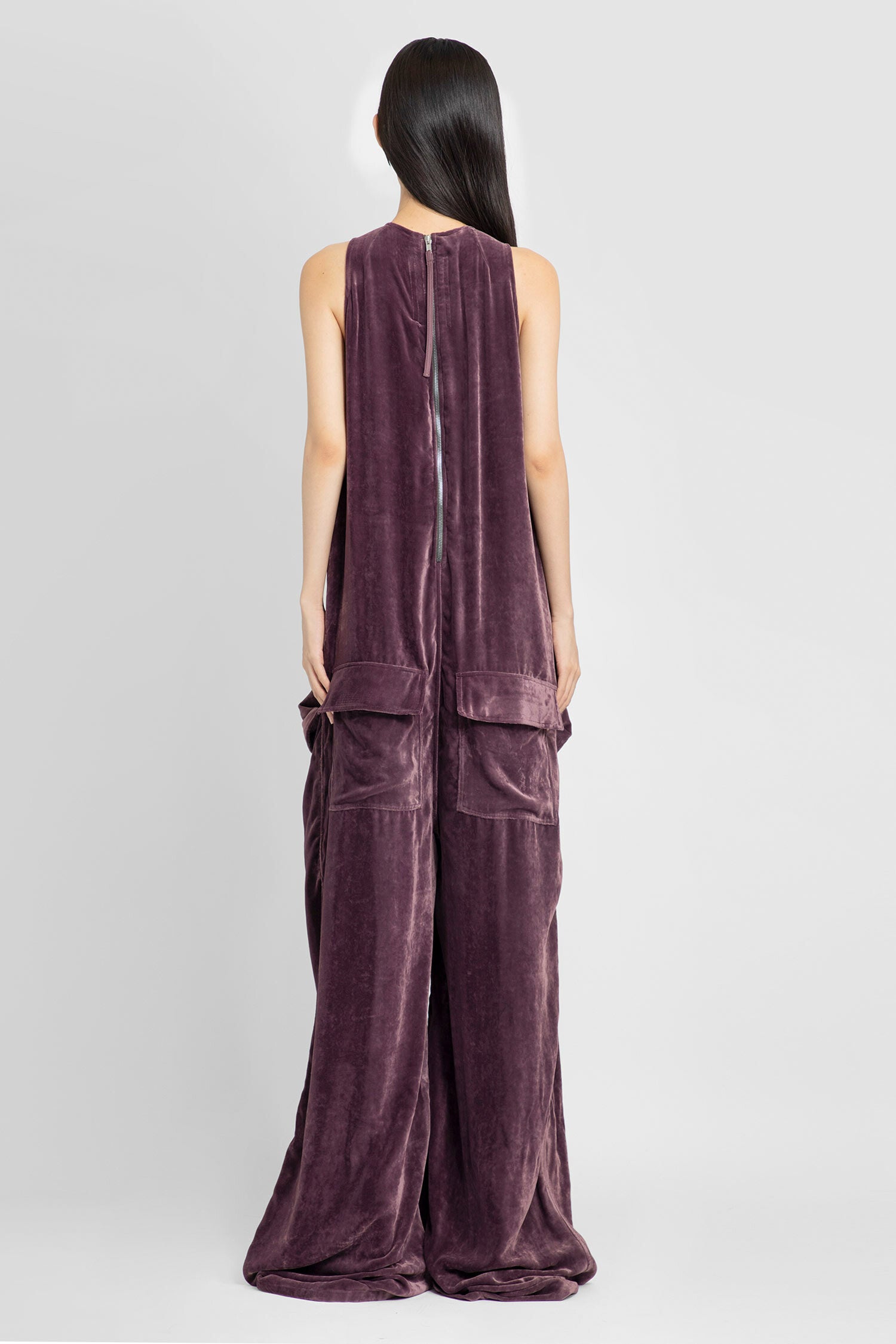 RICK OWENS WOMAN PURPLE JUMPSUITS