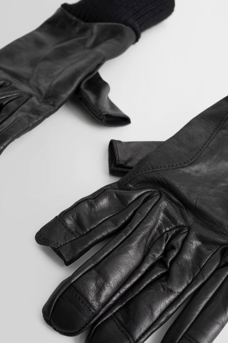 RICK OWENS MAN BLACK GLOVES