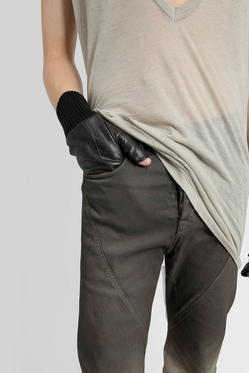 RICK OWENS MAN BLACK GLOVES