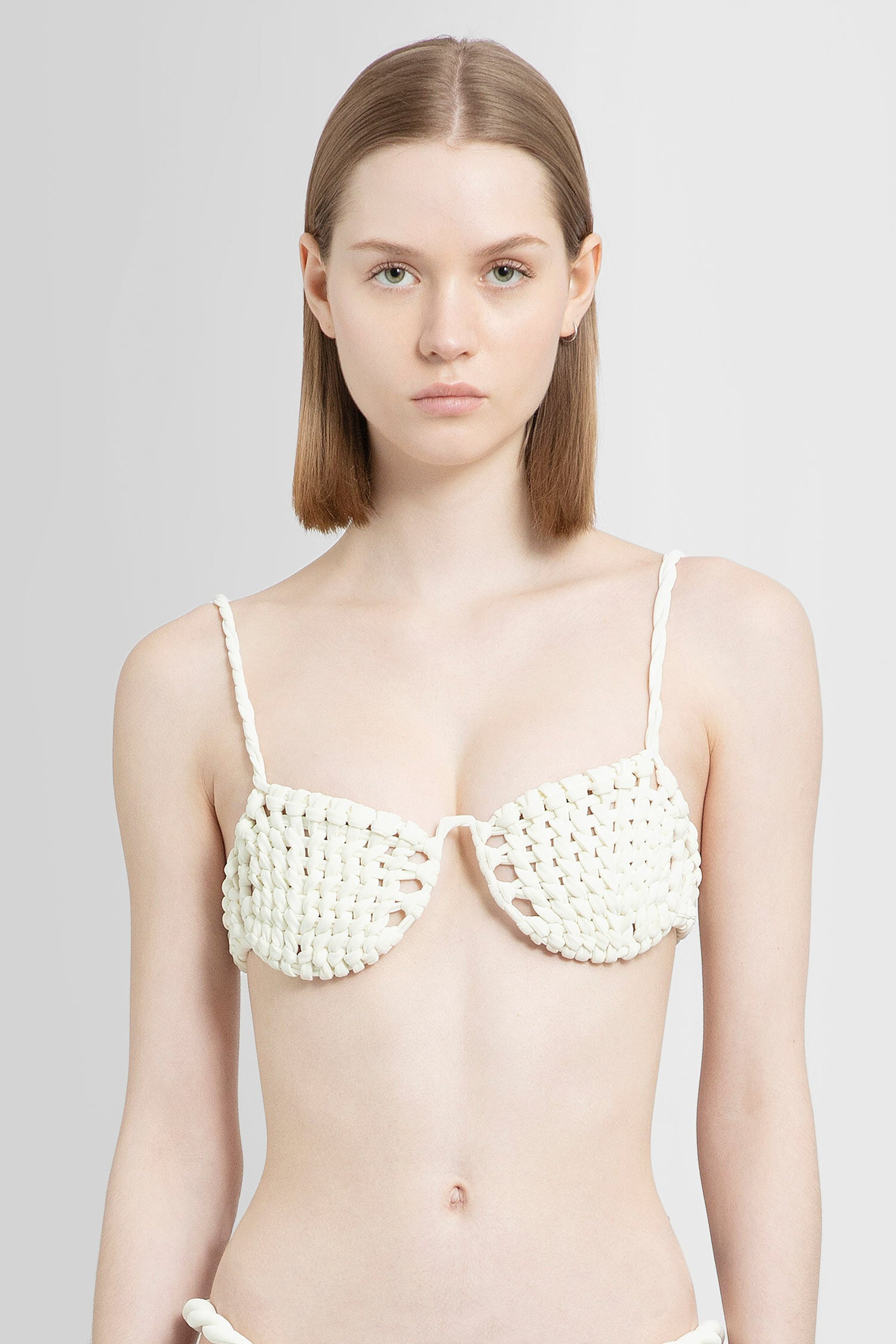 ISA BOULDER WOMAN OFF-WHITE SWIMWEAR