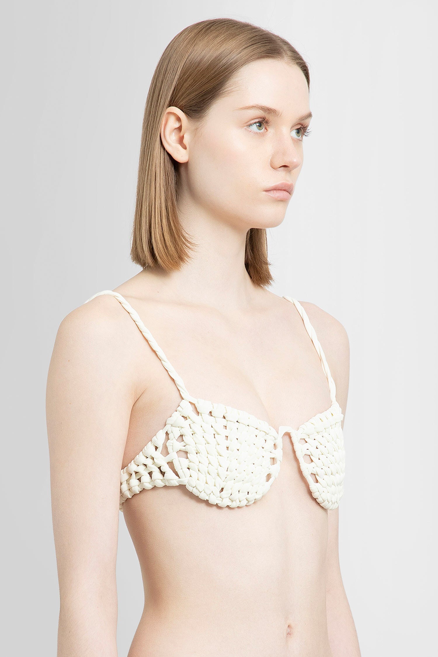 ISA BOULDER WOMAN OFF-WHITE SWIMWEAR