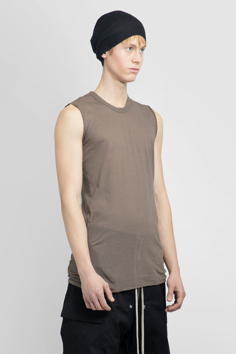 RICK OWENS MAN GREY TANK TOPS - RICK OWENS - TANK TOPS | Antonioli