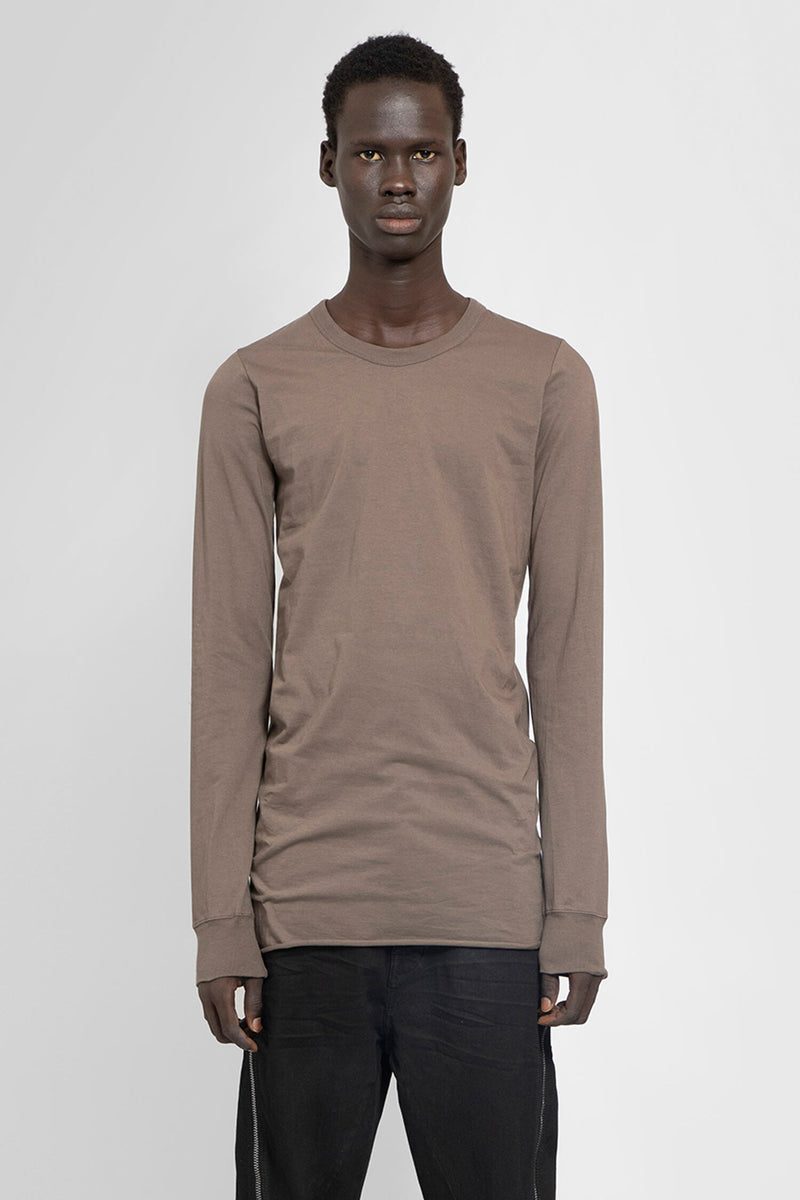 RICK OWENS MAN GREY T-SHIRTS