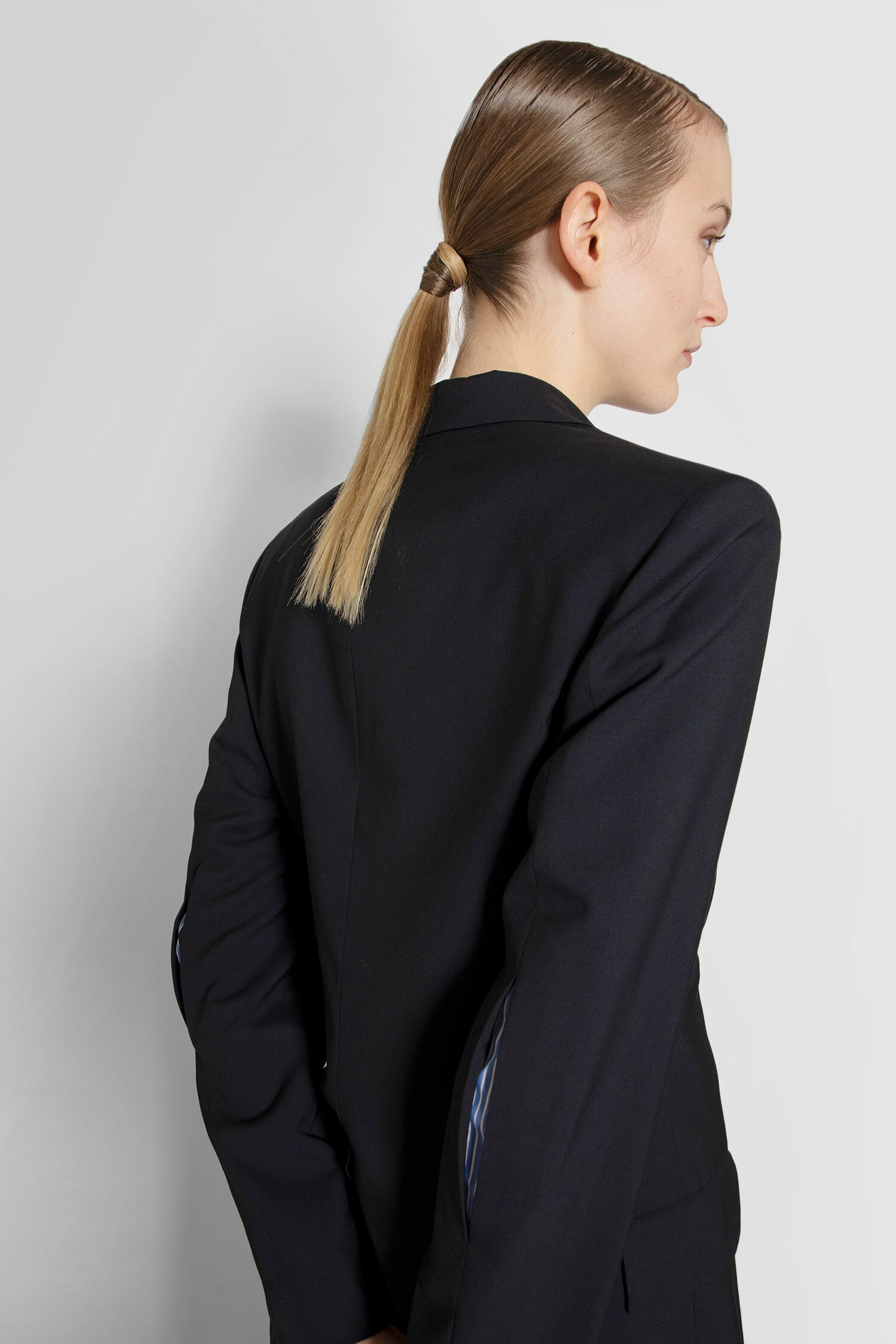 LOEWE WOMAN BLUE BLAZERS