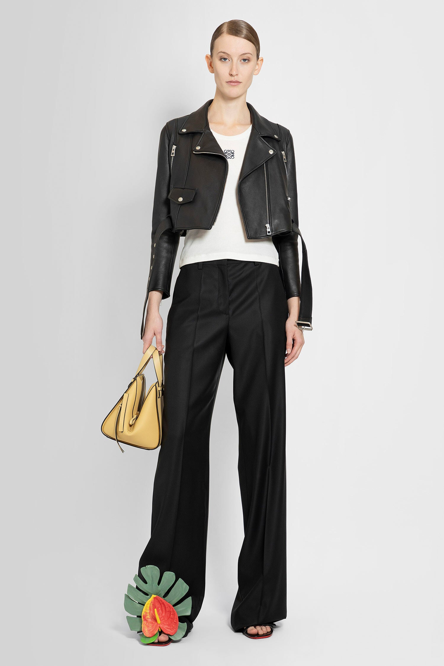 LOEWE WOMAN BLACK JACKETS