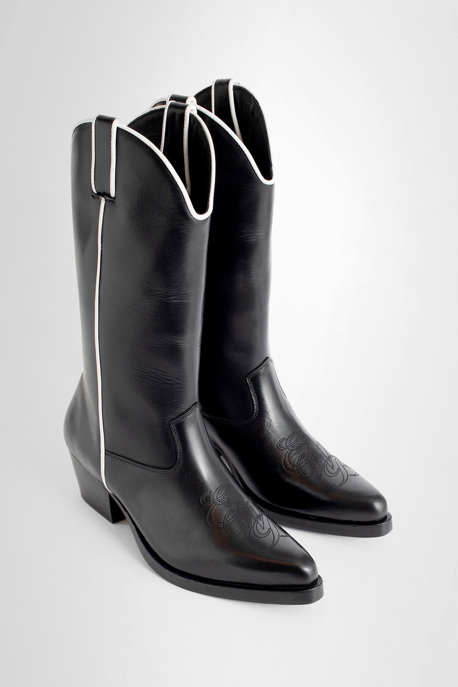 ERNEST W. BAKER MAN BLACK BOOTS - ERNEST W. BAKER - BOOTS | Antonioli