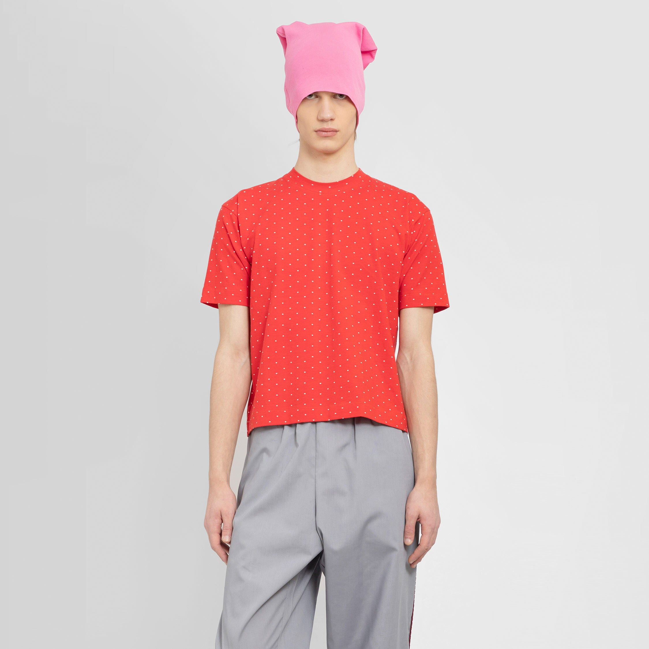 CHLOÉ NARDIN MAN RED T-SHIRTS - CHLOÉ NARDIN - T-SHIRTS | Antonioli