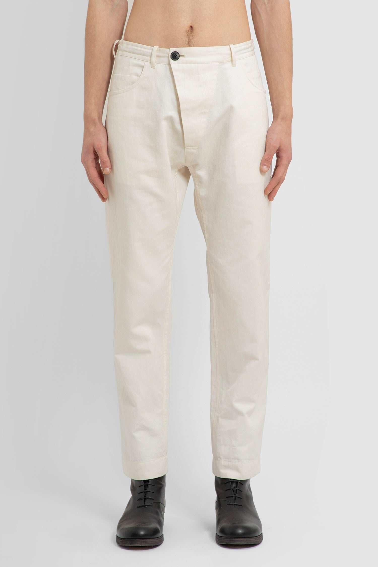 JAN-JAN VAN ESSCHE MAN WHITE TROUSERS