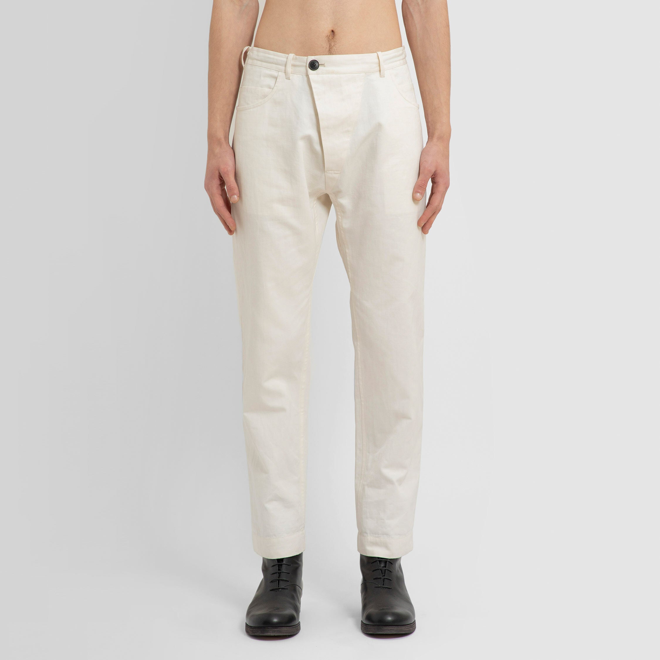 JAN-JAN VAN ESSCHE MAN WHITE TROUSERS