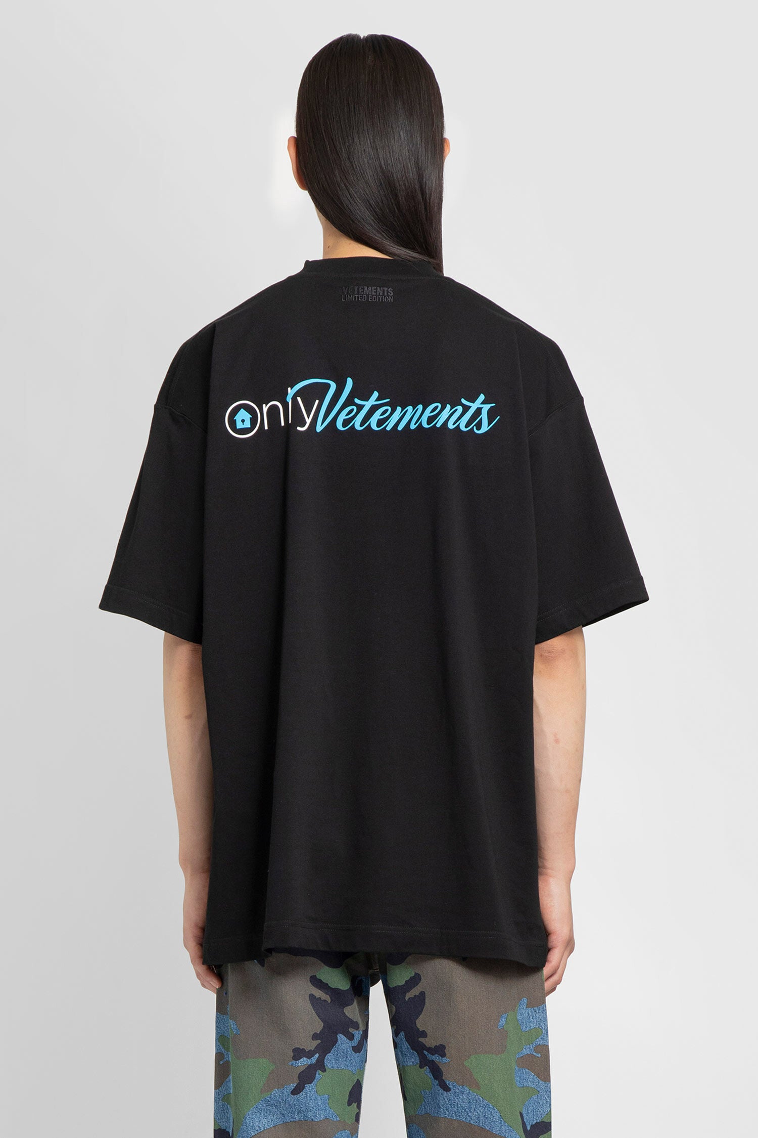 VETEMENTS◇Tシャツ/XS/コットン/BLK - labaleinemarseille.com