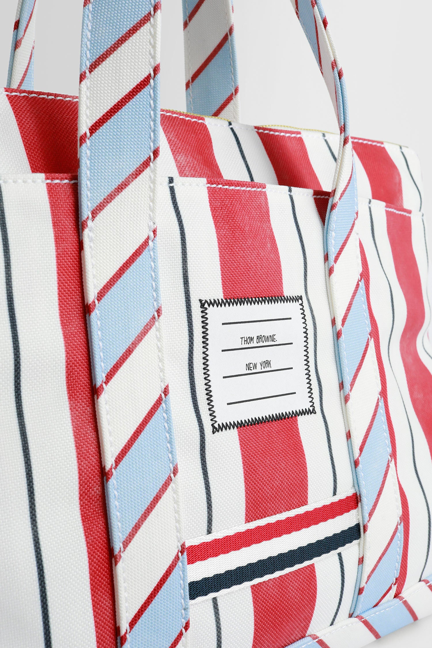 THOM BROWNE MAN MULTICOLOR TOTE BAGS