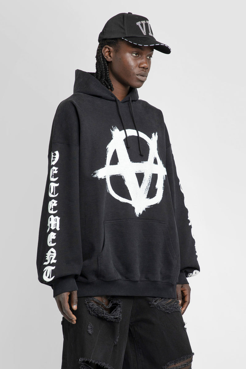 VETEMENTS MAN BLACK SWEATSHIRTS - VETEMENTS - SWEATSHIRTS | Antonioli