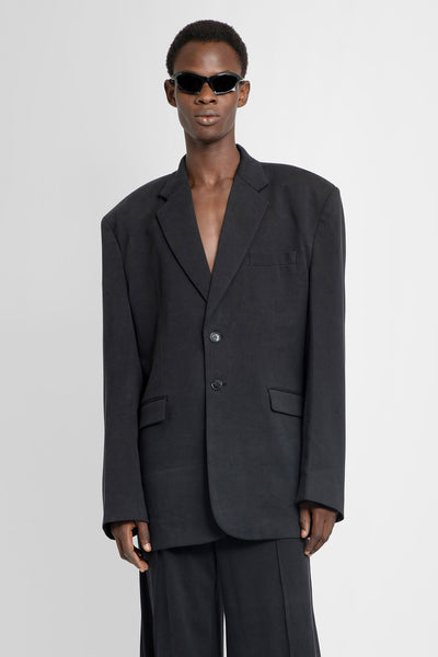 Shop Vetements Boxy-Fit Single-Breasted Tailored Coat