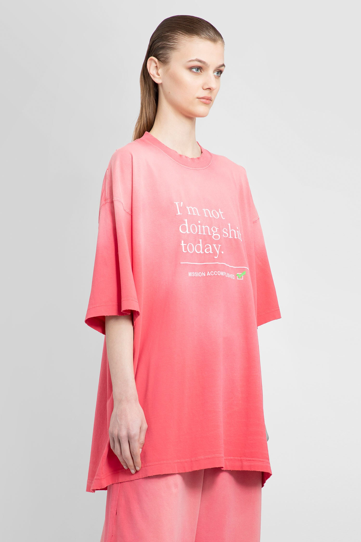 VETEMENTS WOMAN PINK T-SHIRTS - VETEMENTS - T-SHIRTS | Antonioli