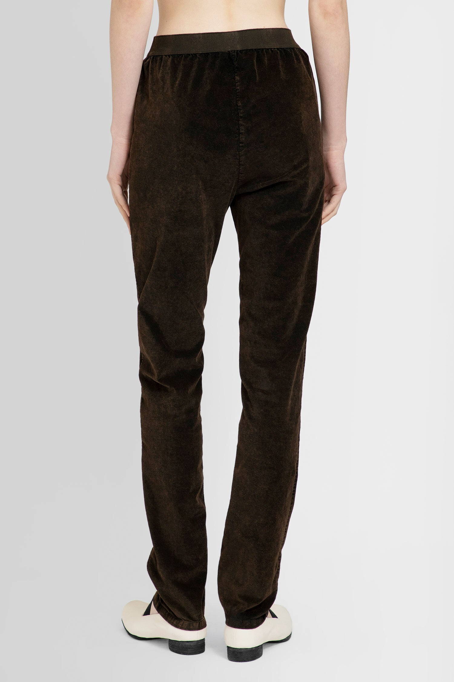 UMA WANG WOMAN BROWN TROUSERS