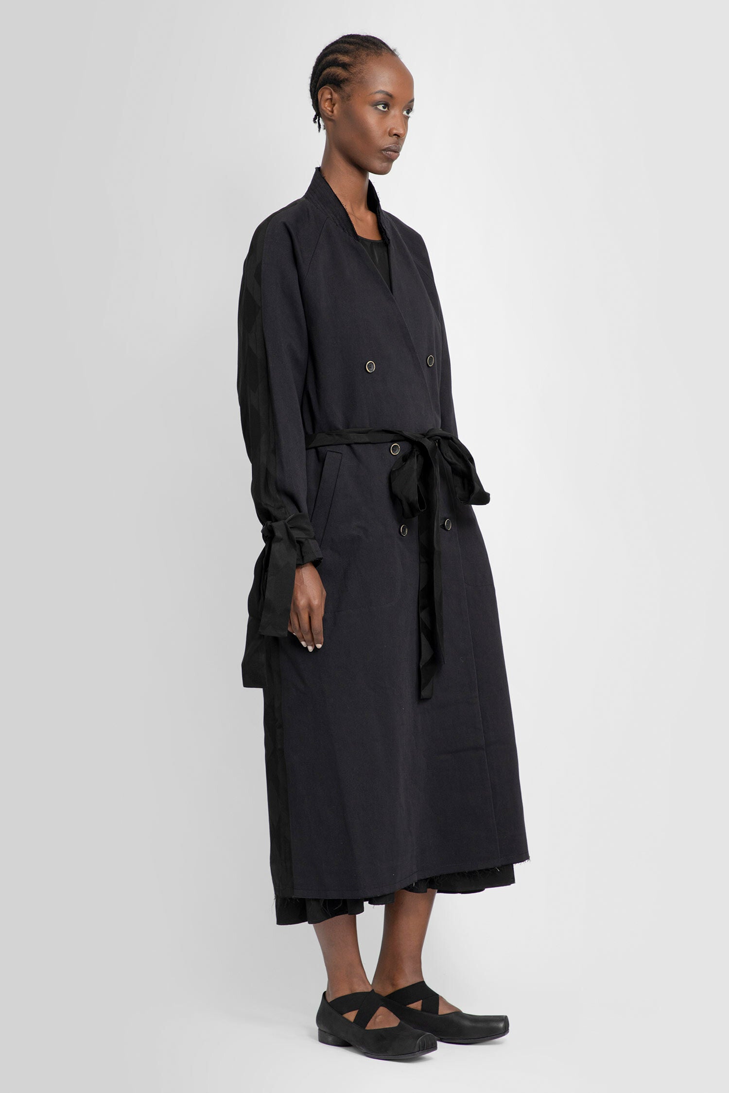 UMA WANG WOMAN BLACK COATS