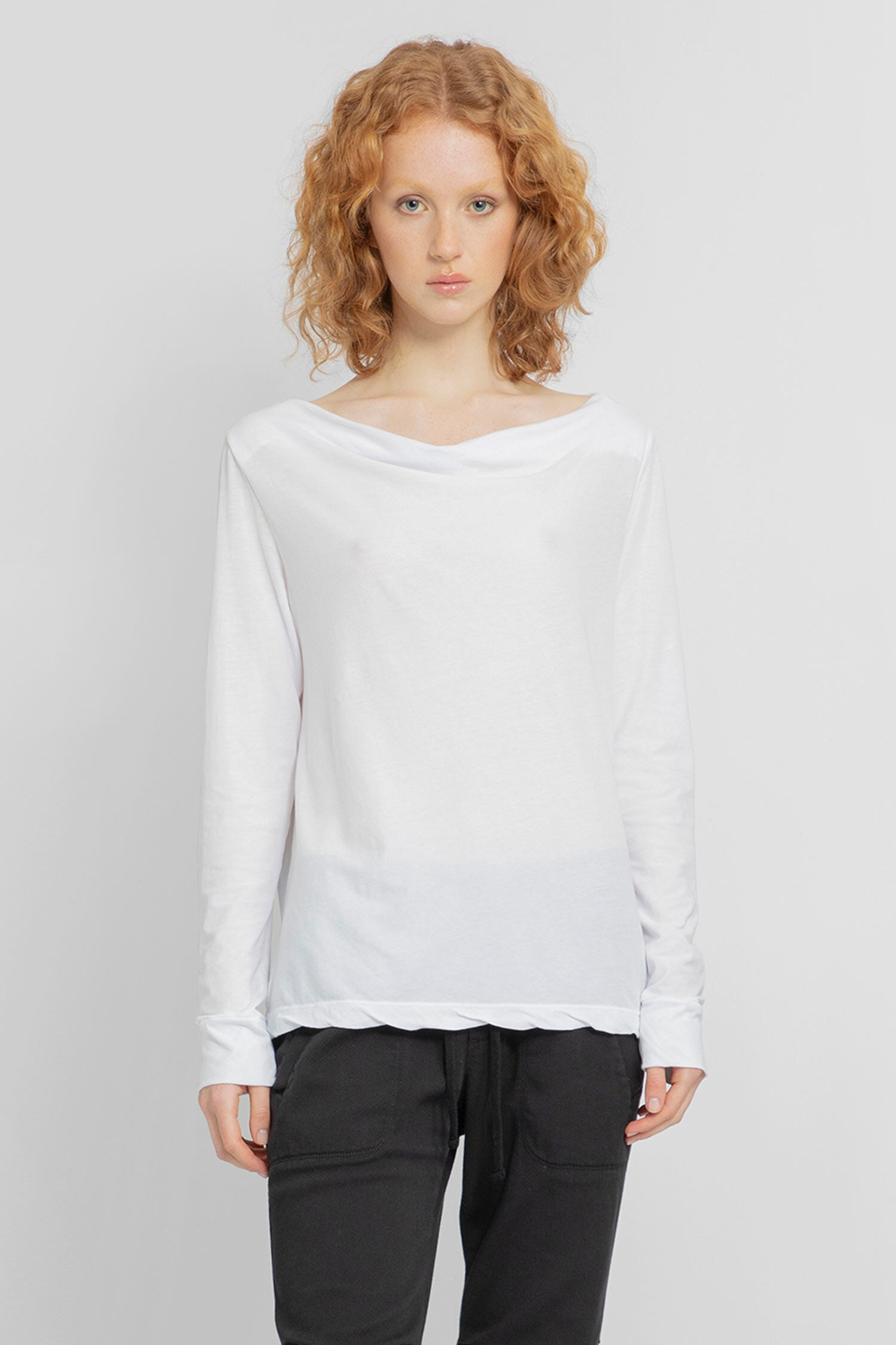 JAMES PERSE WOMAN WHITE T-SHIRTS