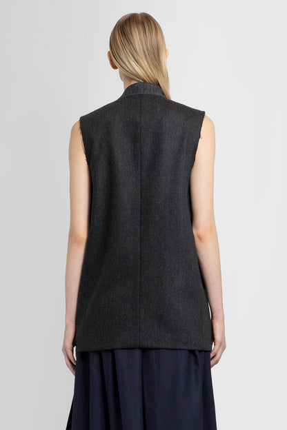 MARINA YEE WOMAN BLACK WAISTCOATS