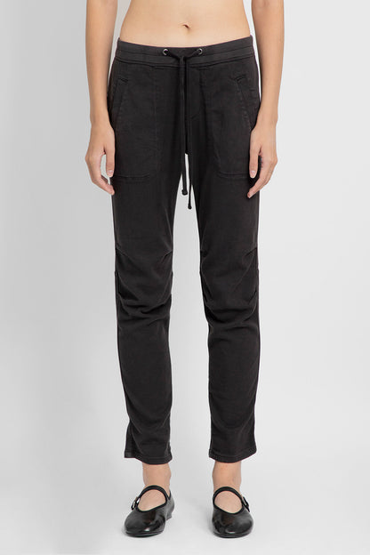 JAMES PERSE WOMAN GREY TROUSERS