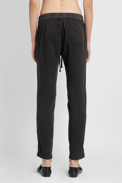 JAMES PERSE WOMAN GREY TROUSERS