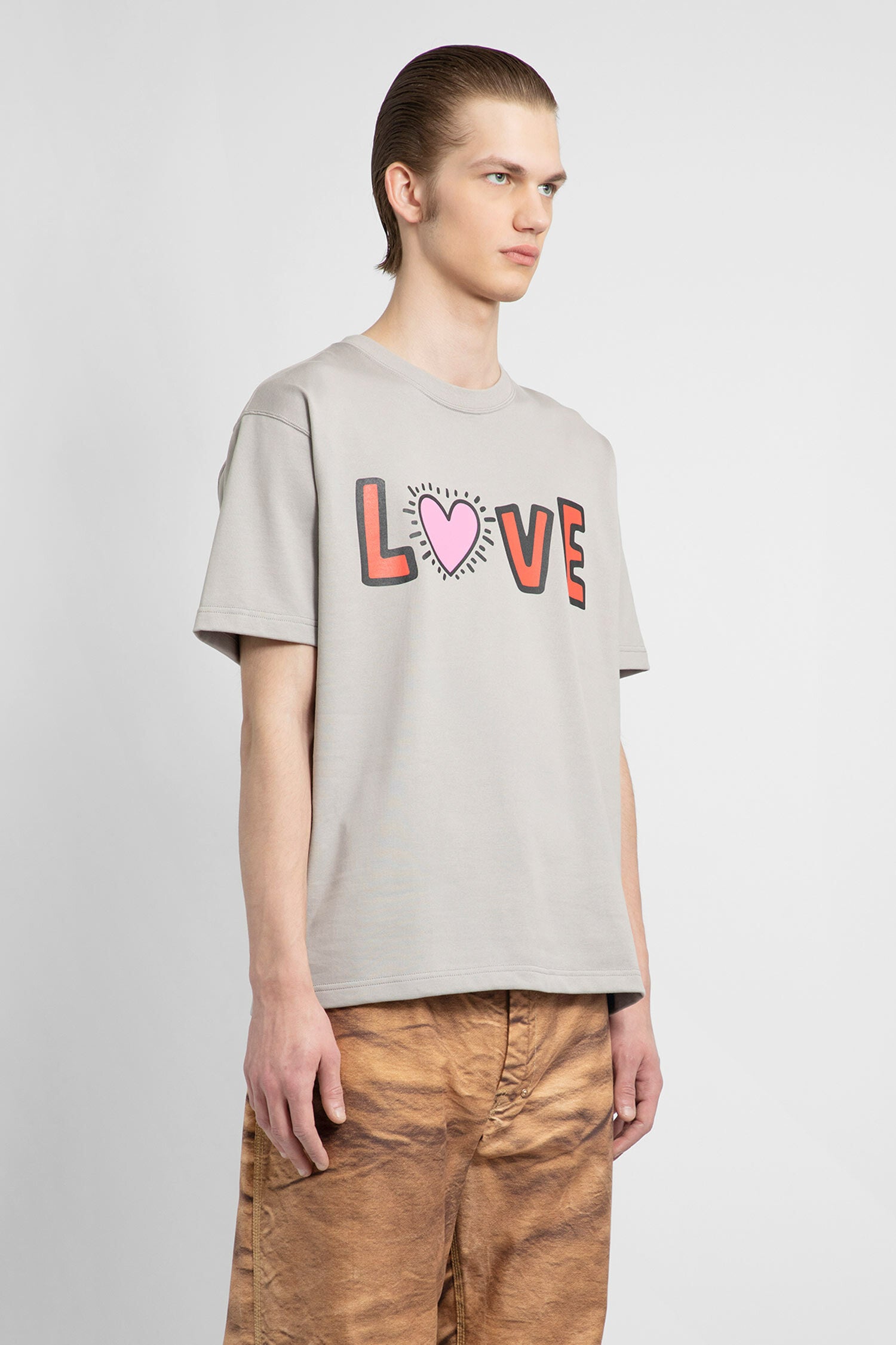 JUNYA WATANABE MAN GREY T-SHIRTS - JUNYA WATANABE - T-SHIRTS