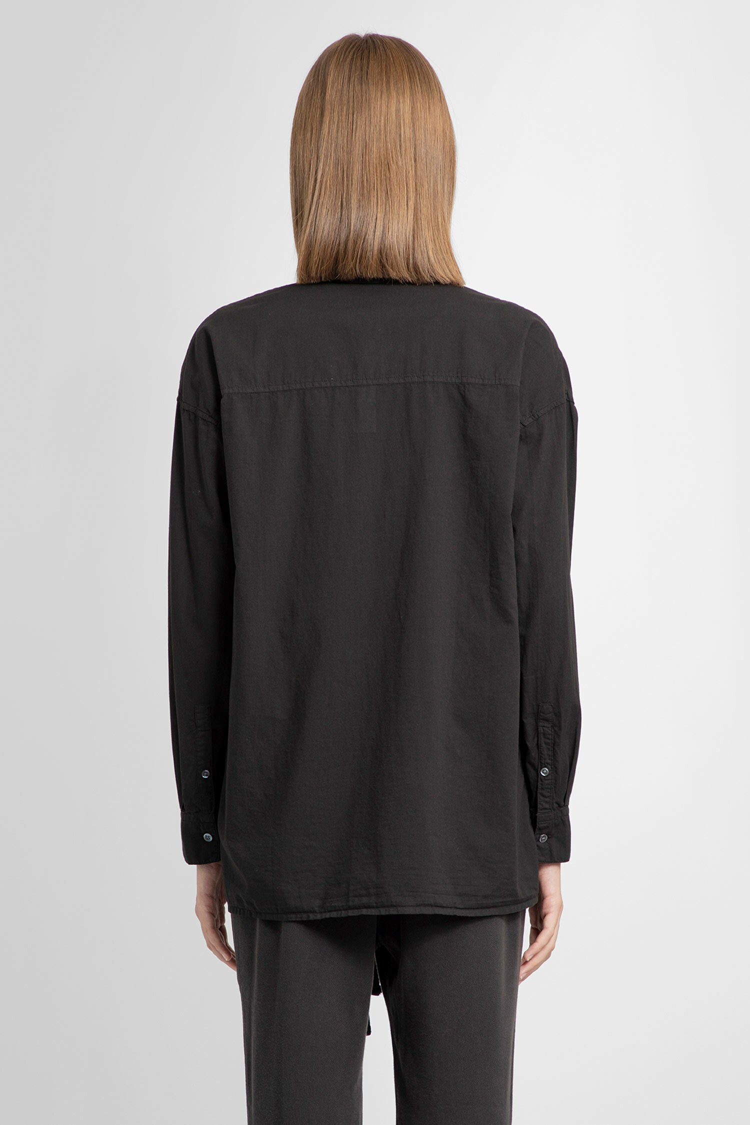 JAMES PERSE WOMAN BLACK SHIRTS