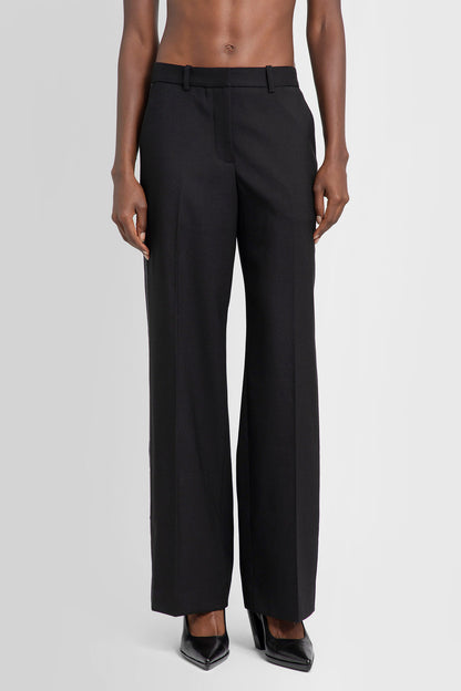 MARINE SERRE WOMAN BLACK TROUSERS