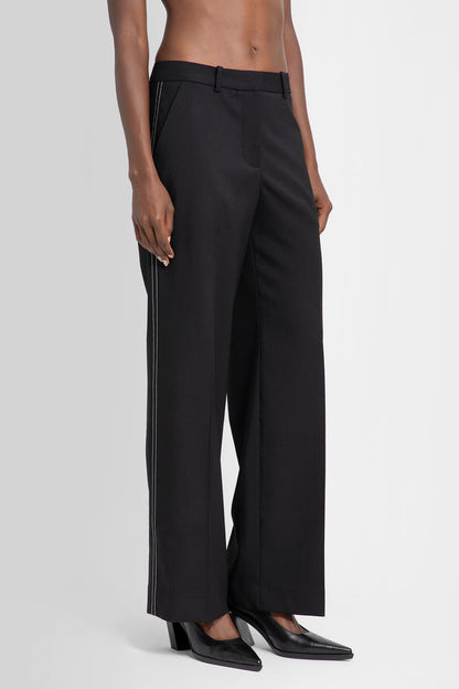 MARINE SERRE WOMAN BLACK TROUSERS