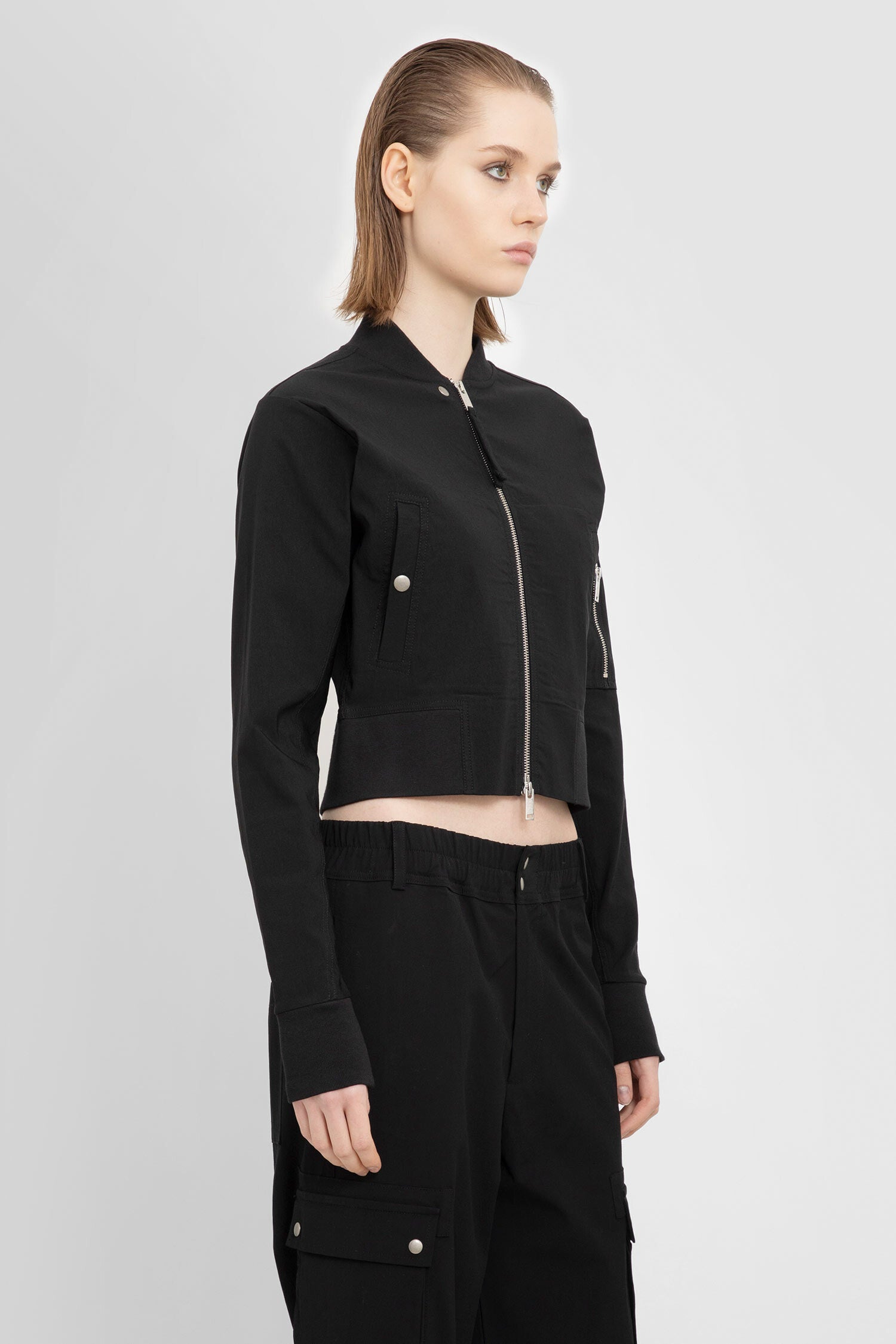 THOM KROM WOMAN BLACK JACKETS