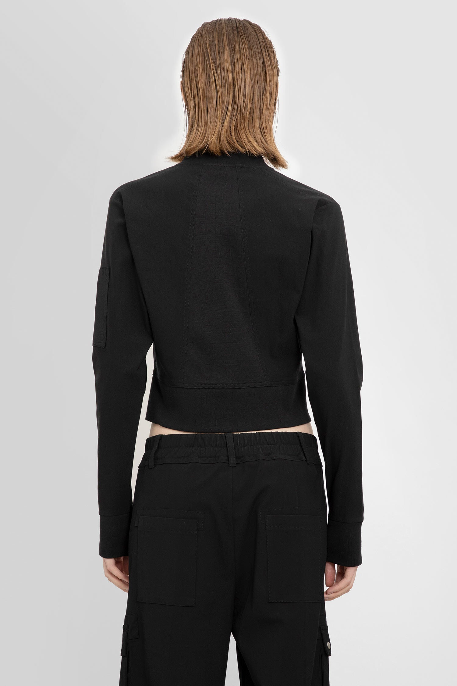 THOM KROM WOMAN BLACK JACKETS