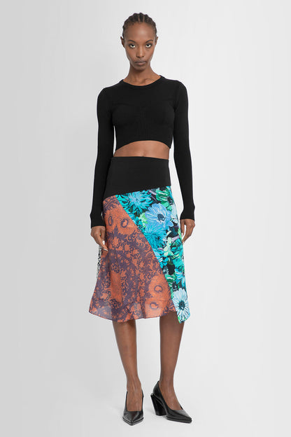 MARINE SERRE WOMAN MULTICOLOR SKIRTS